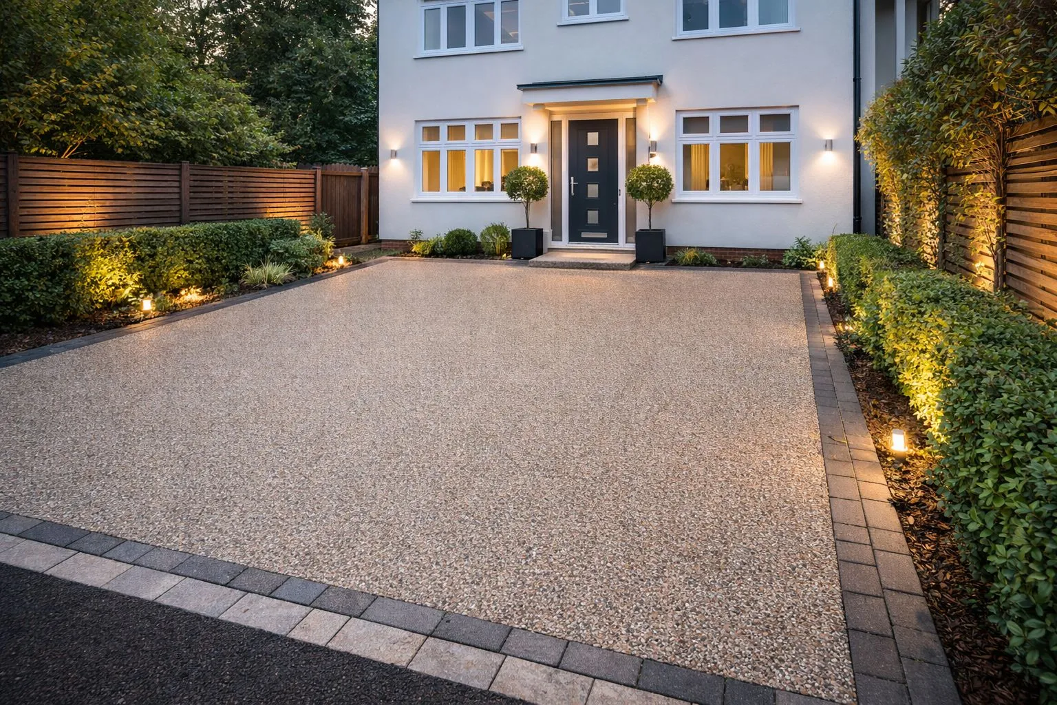 Resin driveway installation in London